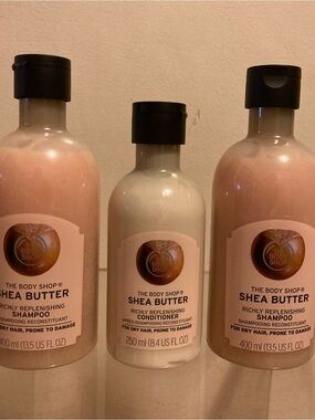 The Body Shop SHEA BUTTER Shampoo & Conditioner